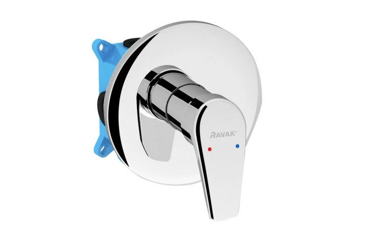 Змішувач для душа вбудовується Ravak Neo NO 066.00 без перемикача для R-box X070044