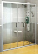 Двері душова прямокутна Ravak Blix BLDP4-160 профіль хром скло transparent 0YVS0C00Z1