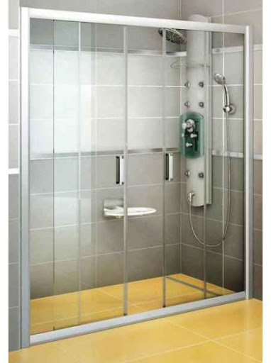 Дверь душевая прямоугольная Ravak Blix BLDP4-200 профиль хром стекло transparent 0YVK0C00Z1