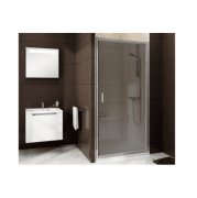 Двері душова прямокутна Ravak Blix BLDP2-100 профіль хром скло grape 0PVA0C00ZG