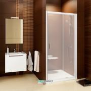 Двері душова прямокутна Ravak Blix BLDP2-110 профіль білий скло grape 0PVD0100ZG