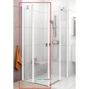Двері душова орні Ravak Chrome CRV2-90 білий профіль скло transparent 1QV70100Z1