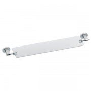 Полочка для ванной стеклянная Ravak Chrome CR 500.00 хромированная латунь матовое стекло X07P195