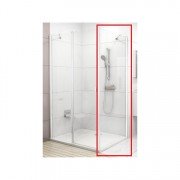Стенка для душевой кабины Ravak Chrome CPS-90 белый профиль стекло transparent 9QV70100Z1