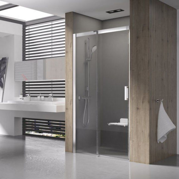 Дверь душевая Ravak Matrix MSD2-110 L полированный алюминий стекло transparent 0WLD0C00Z1