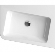 Раковина для ванной Ravak 10° 550 R с отверстием искусственный мрамор белая XJIP1155000