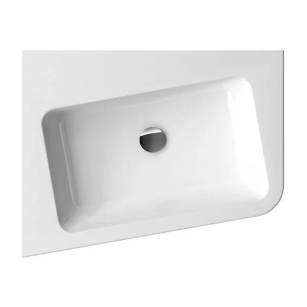 Раковина для ванной Ravak 10° 650 L с отверстием искусственный мрамор белая XJIL1165000