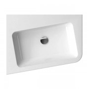 Раковина для ванной Ravak 10° 650 L с отверстием искусственный мрамор белая XJIL1165000