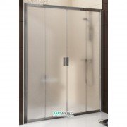 Дверь душевая прямоугольная Ravak Blix BLDP4-170 профиль сатин стекло grape 0YVV0U00ZG