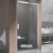 Двері душова Ravak Matrix MSD2-110 R полірований алюміній скло transparent 0WPD0C00Z1