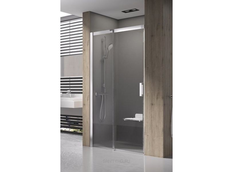 Дверь душевая Ravak Matrix MSD2-120 L белый профиль стекло transparent 0WLG0100Z1