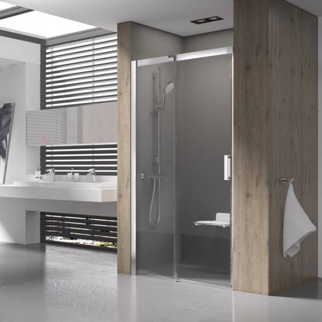 Дверь душевая Ravak Matrix MSD2-120 L полированный алюминий стекло transparent 0WLG0C00Z1