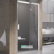 Дверь душевая Ravak Matrix MSD2-120 R белый профиль стекло transparent 0WPG0100Z1
