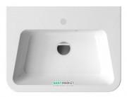 Раковина для ванной Ravak 10° 550 с отверстием искусственный мрамор белая XJI01155000