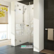 Двері душова трьохелементна Ravak Brilliant BSD3-120 L профіль хром скло transparent 0ULG0A00Z1