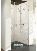 Двері душова трьохелементна Ravak Brilliant BSD3-120 R профіль хром скло transparent 0UPG0A00Z1
