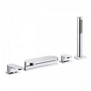 Смеситель для ванны Ravak Chrome CR 025.00 однорычажный на 4 отверстия X070073