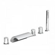 Смеситель для ванны Ravak Waterfall WF 025.00 двухвентильный на 5 отверстий X070060