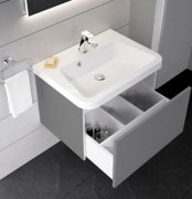 Тумба под раковину подвесная Ravak 10° SD 650 ДСП/МДФ серый глянец X000000737