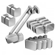 Комплект фурнитуры Ravak Brilliant B-SET для монтажа душевых кабин BSRV4, BSKK4 - 100 см D01000A074