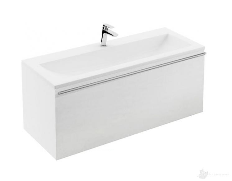 Тумба под раковину подвесная Ravak Clear SD 1000 ДСП/МДФ белый X000000759