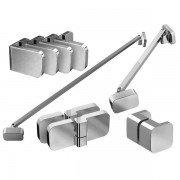 Комплект фурнитуры Ravak Brilliant B-SET R для монтажа душевых кабин BSDPS-R 110 см с правым открыванием D01000A079