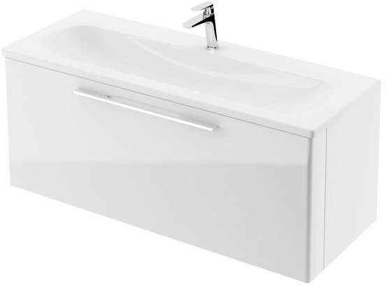 Тумба под раковину подвесная Ravak Ring SD 800 ДСП/МДФ белый X000000767