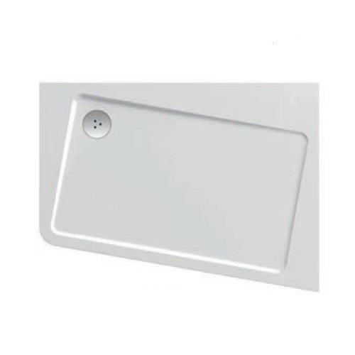 Душевой поддон из литого мрамора Ravak Asymetric Pro 10° 120x90 R белый XA25G70101P