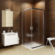 Душевой уголок квадратный Ravak Blix BLRV2K-110 профиль хром стекло grape 1XVD0C00ZG