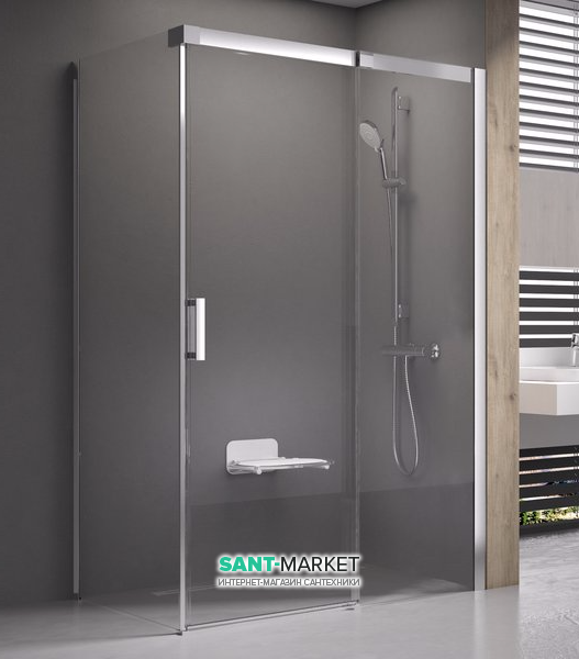Душевой уголок прямоугольный Ravak Matrix MSDPS-120/90 R профиль сатин стекло transparent 0WPG7U00Z1