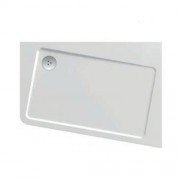 Душовий піддон з литого мармуру Ravak Asymetric Pro 10 ° 120x90 R білий XA25G70101P