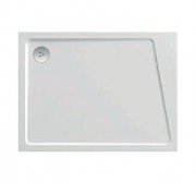 Душевой поддон из литого мрамора Ravak Gigant Pro 10° 100x80 R белый XA05A40101P