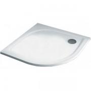 Душовий піддон Ravak Elipso Pro Flat 90 R550 штучний мармур білий XA237711010B