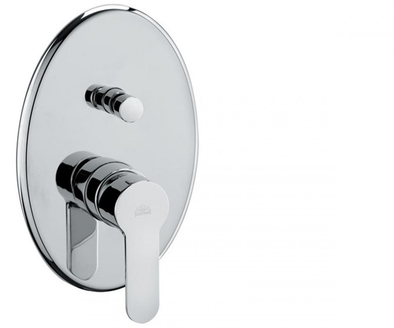 Змішувач для душа прихований (вбудований) Paffoni Blu хром BLU 015 CR