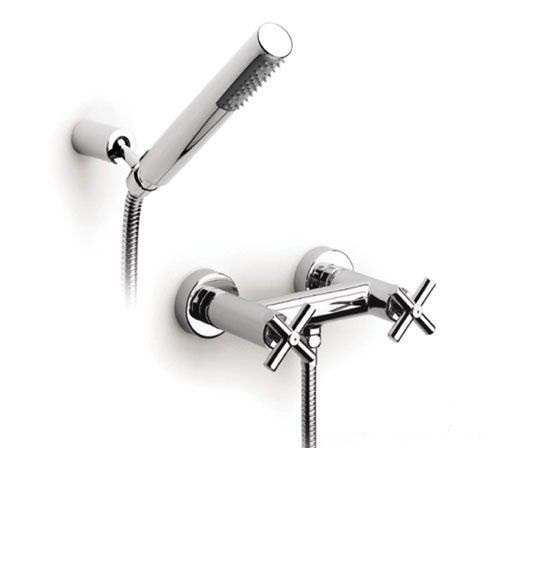 Смеситель для душа Roca Loft двухвентильный с ручным душем хром A5A2043C00