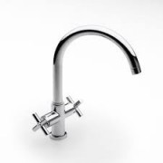 Смеситель для кухни Roca Loft двухвентильный хром A5A8443C00