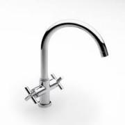 Смеситель для кухни Roca Loft двухвентильный хром A5A8443C00