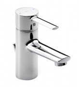 Змішувач для раковини одноважеля Roca Targa з донним клапаном латунь хром A5A3060C00