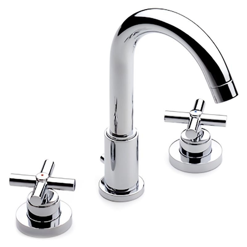 Смеситель для раковины Roca Loft двухвентильный на 3 отверстия хром A5A4443C00