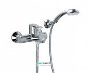 Смеситель для ванны однорычажный с душем Paffoni Blu хром BLU 023 CR