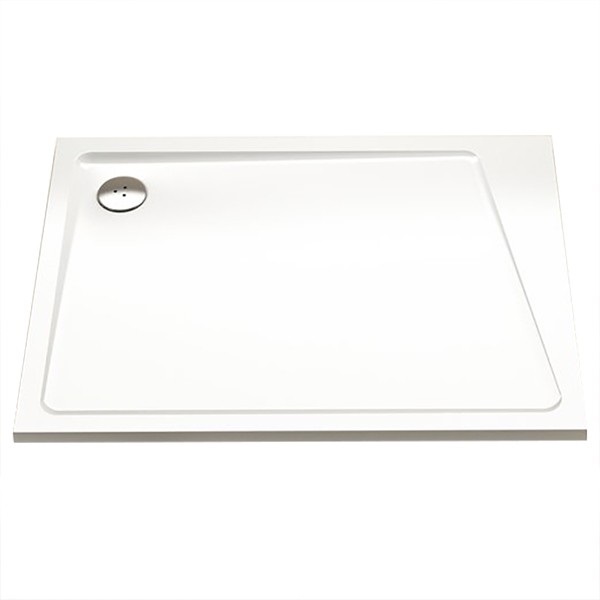 Душовий піддон з литого мармуру Ravak Gigant Pro 10 ° 120x90 R білий XA05G70101P