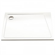 Душовий піддон з литого мармуру Ravak Gigant Pro 10 ° 120x90 R білий XA05G70101P