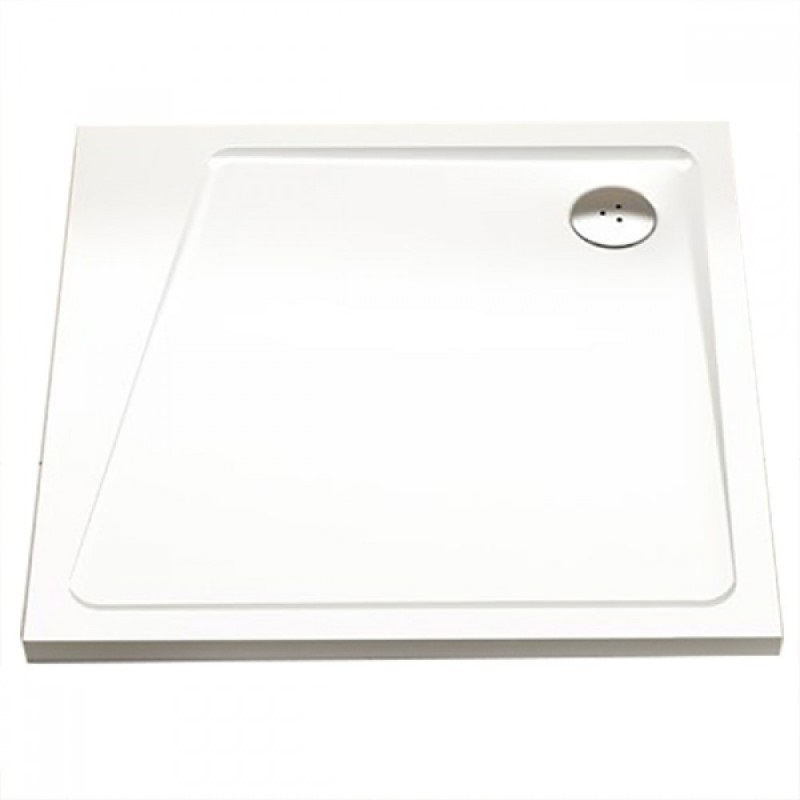 Душевой поддон из литого мрамора Ravak Perseus Pro-80 10° белый XA054401010