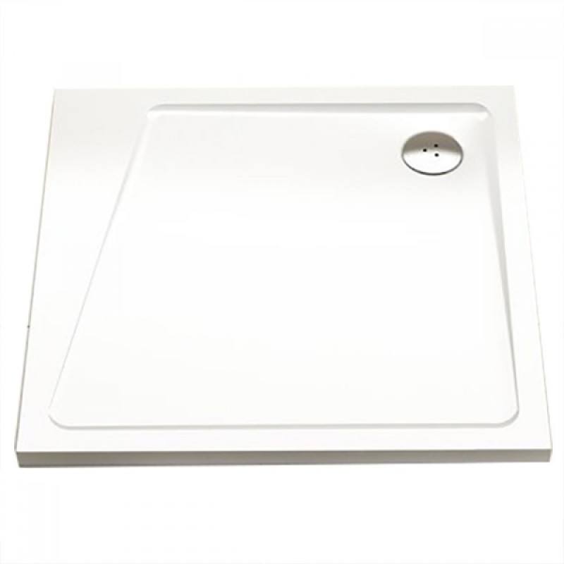 Душевой поддон из литого мрамора Ravak Perseus Pro-90 10° белый XA057701010