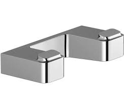 Крючок двойной Ravak 10° TD 100 латунь хром X07P352