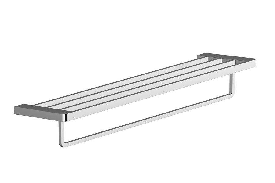 Полка для полотенец с держателем Ravak 10° TD 330 хромированная латунь X07P327