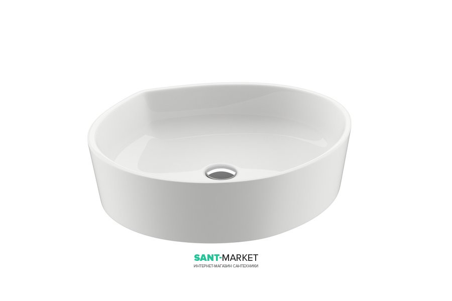 Раковина для ванной Ravak Moon 3 без перелива искусственный мрамор белая XJN01300004