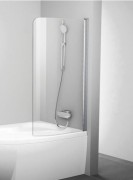 Шторка для ванни Ravak CVSK1 Rosa 140/150 R одноелементна правобічна профіль сатин скло transparent 7QRM0U00Y1