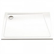 Душовий піддон з литого мармуру Ravak Gigant Pro 10 ° 120x90 R білий XA05G70101P