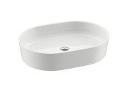 Раковина для ванної Ravak Moon 2 без переливу штучний мармур біла XJN01300002